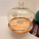 کیک خوری با درب و نقاشی شده