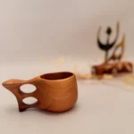ماگ چوبی دسته دار